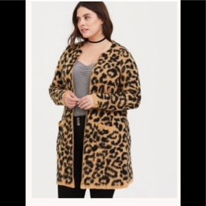 Leopard print Cardigan